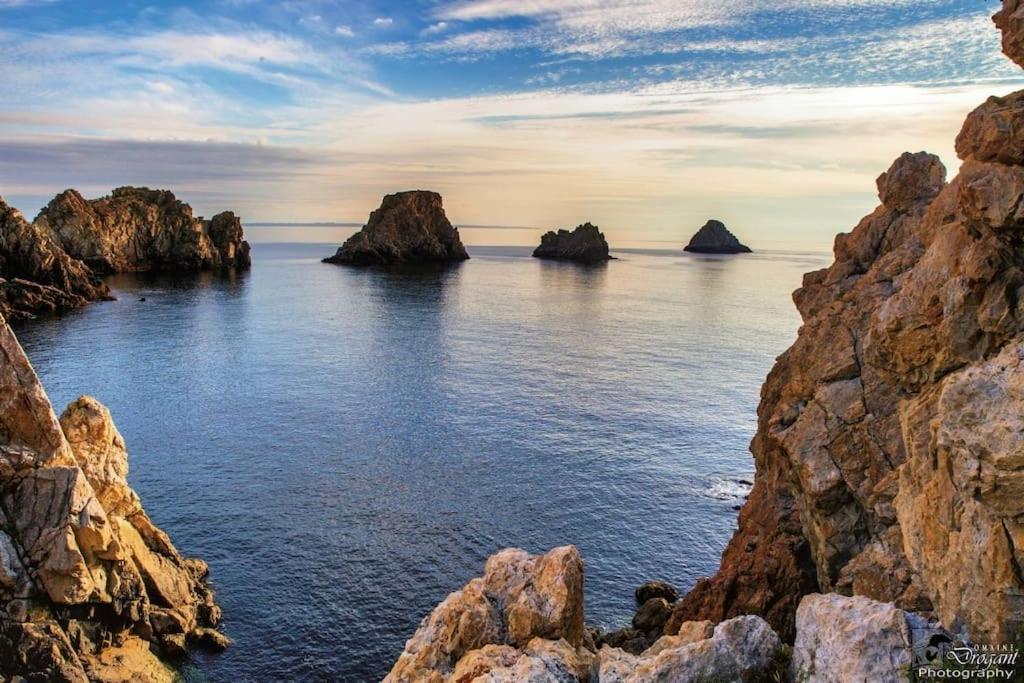 Maison A Morgat En Bretagne Sur La Presqu'Ile De Crozon Situee A 800 M De La Mer Piscine Chauffee Toute L'Annee Travaux Piscine Du 10 Au 20 Juin 2025 Крозон Екстериор снимка